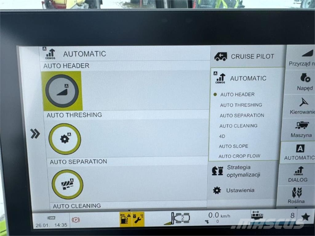 CLAAS Lexion 8900 TT Kombajni