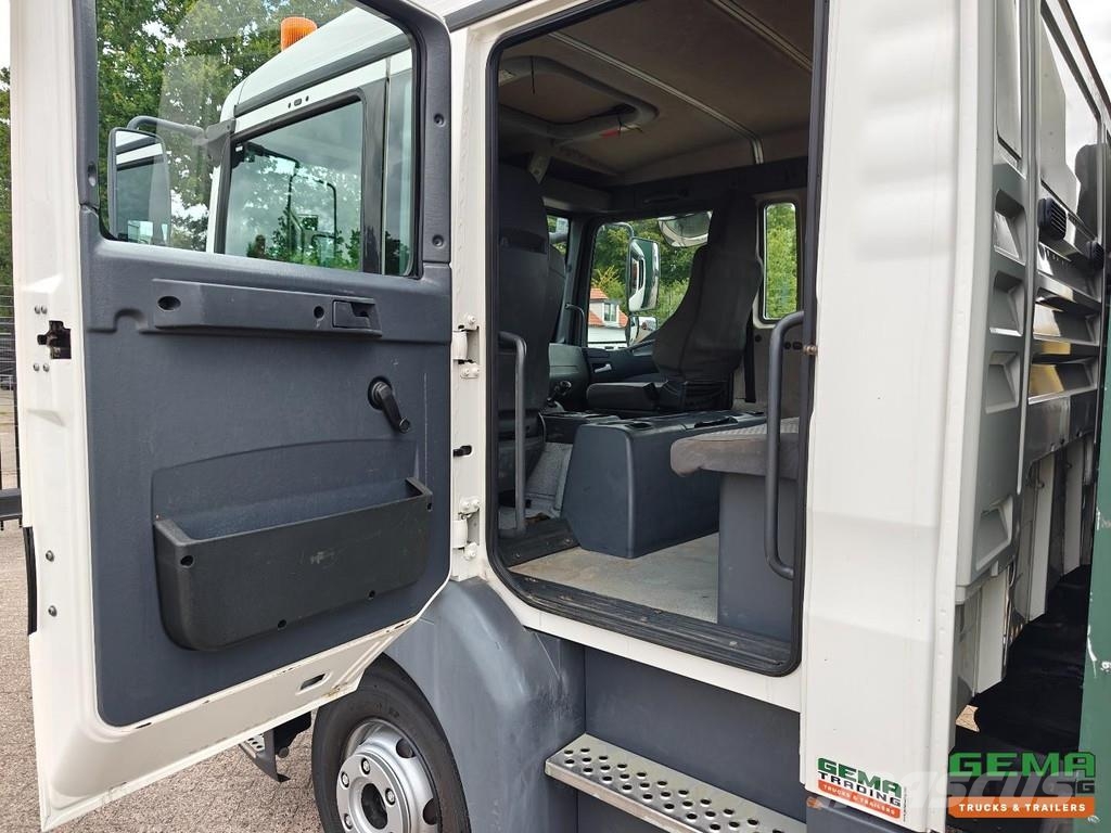 MAN TGL 12.210 4x2 Double Cab Euro4 - Doka - Open Load Flatbed / Dropside trucks