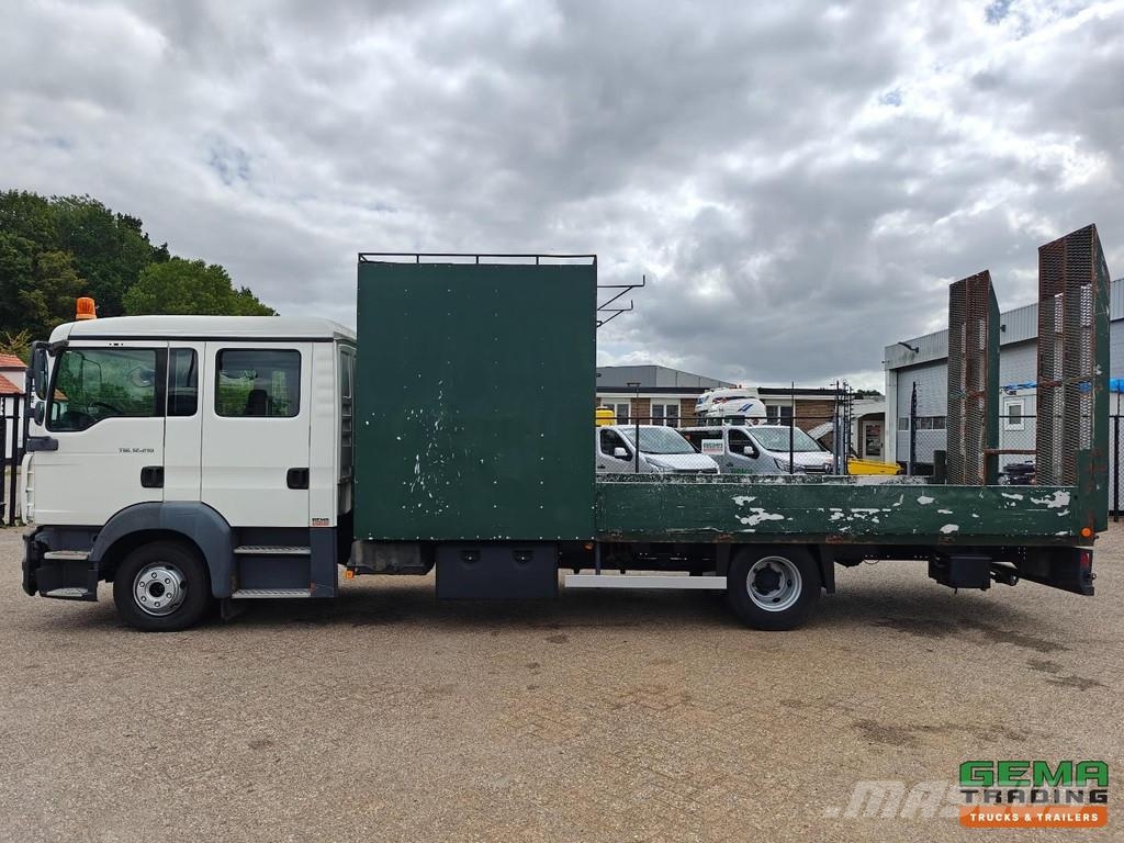 MAN TGL 12.210 4x2 Double Cab Euro4 - Doka - Open Load Flatbed / Dropside trucks