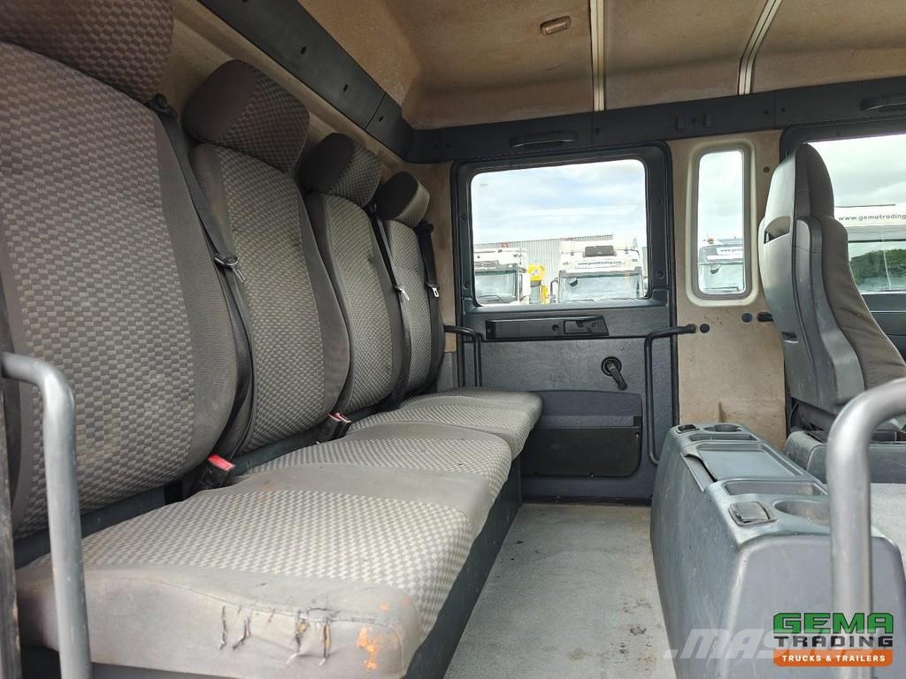 MAN TGL 12.210 4x2 Double Cab Euro4 - Doka - Open Load Flatbed / Dropside trucks