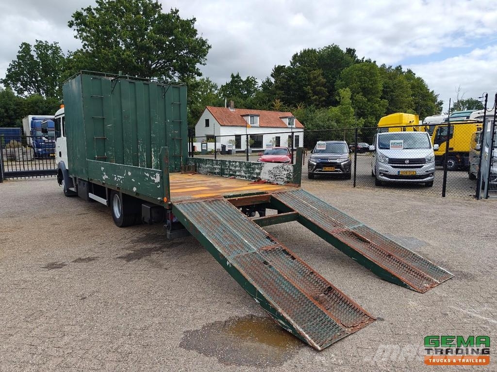 MAN TGL 12.210 4x2 Double Cab Euro4 - Doka - Open Load Flatbed / Dropside trucks