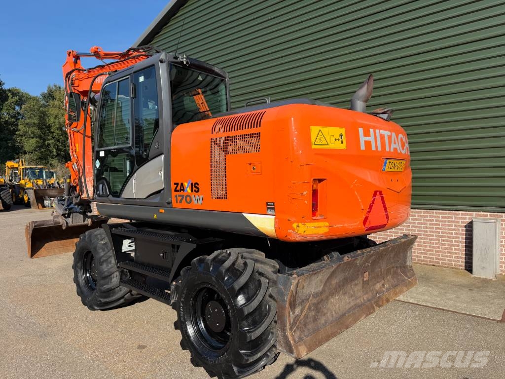 Hitachi ZX 170 W-5 B Ekskavatori uz riteņiem