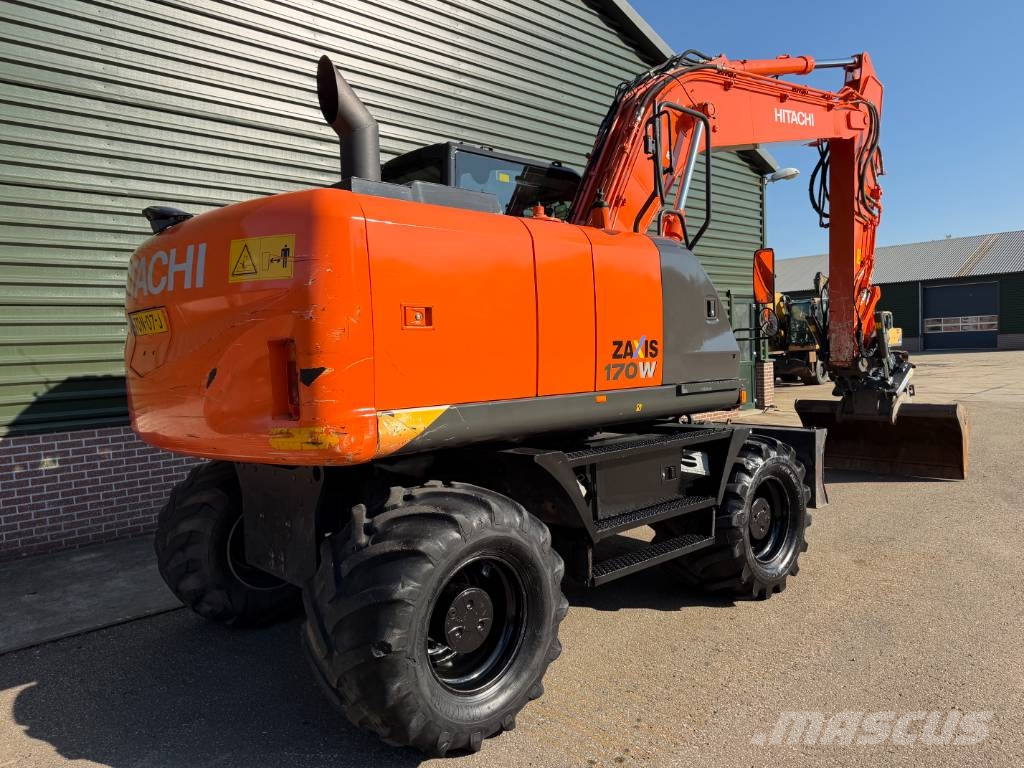 Hitachi ZX 170 W-5 B Ekskavatori uz riteņiem