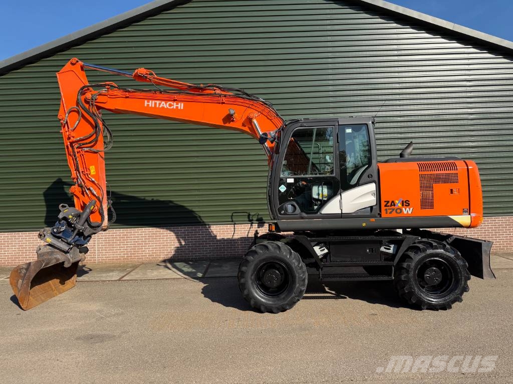 Hitachi ZX 170 W-5 B Ekskavatori uz riteņiem