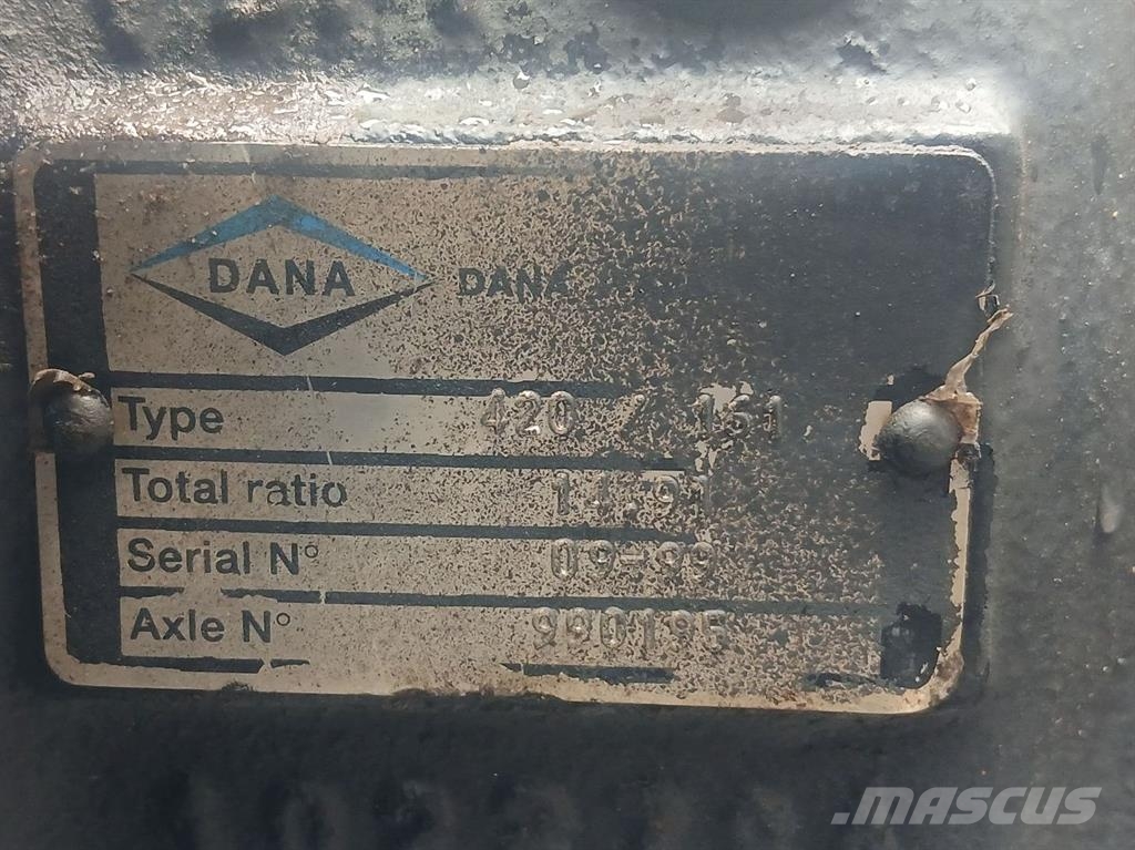 Kramer 308-Dana Spicer 420/161-990195-Axle/Achse/As Osi