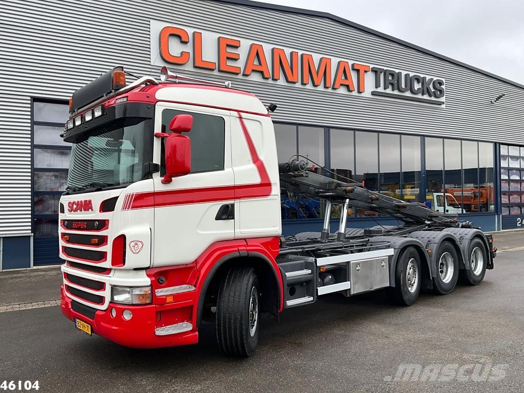 Scania G 480 8x2 30 Ton kabelsysteem 吊鉤式起重車