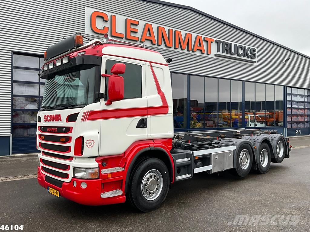 Scania G 480 8x2 30 Ton kabelsysteem 吊鉤式起重車