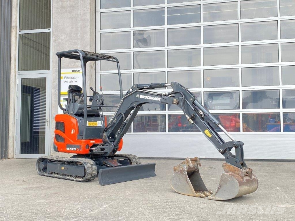 Eurocomach ES 18 ZT Kurzheck-Bagger HS01 hydraulisch Minigravemaskiner