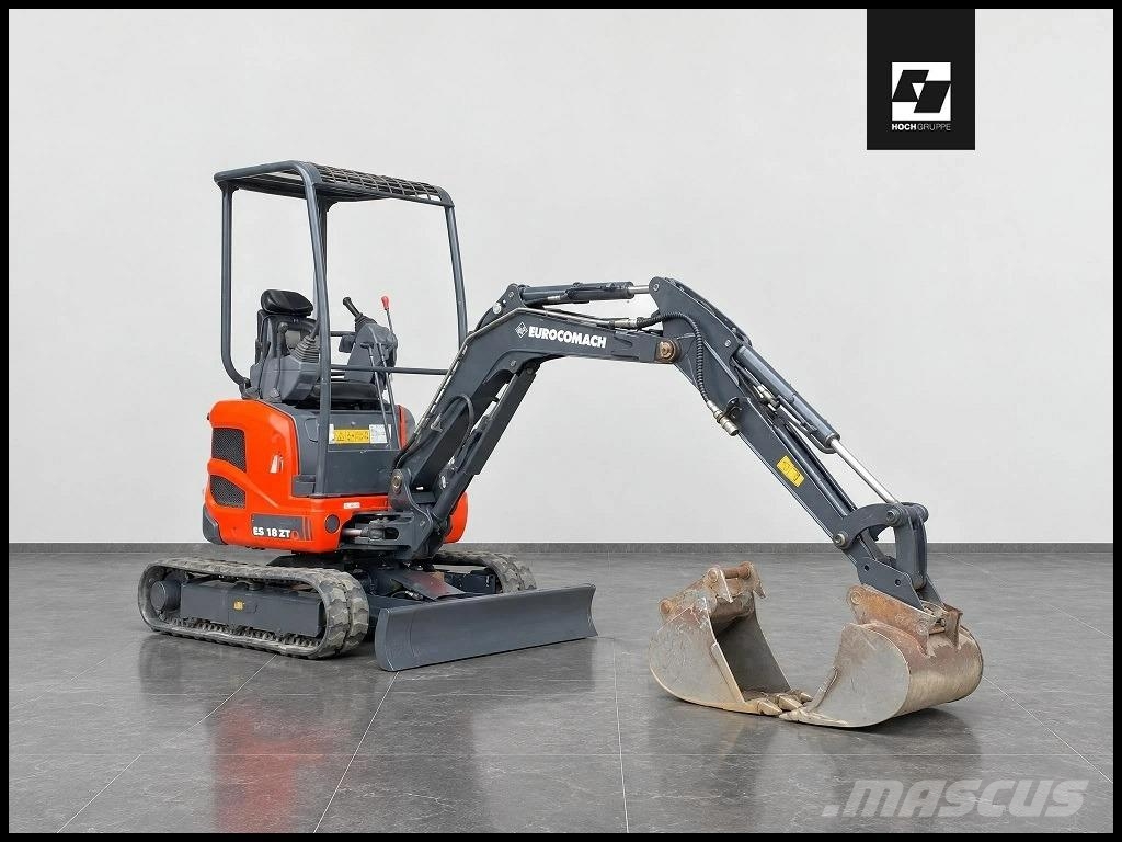 Eurocomach ES 18 ZT Kurzheck HS01 hydraulisch wie 14 15 22 SR Mini excavators < 7t (Mini diggers)