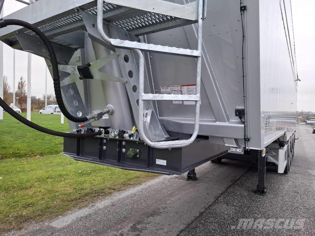 AMT TKL410 4-akslet 67 m3 letvægts tiptrailer Tipper semi-trailers