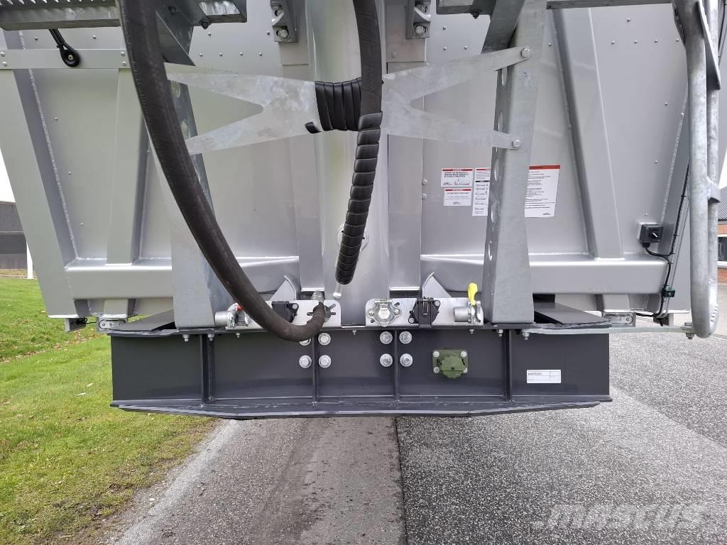 AMT TKL410 4-akslet 67 m3 letvægts tiptrailer Tipper semi-trailers