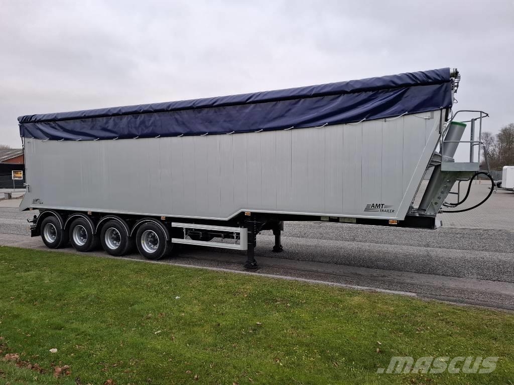 AMT TKL410 4-akslet 67 m3 letvægts tiptrailer Tipper semi-trailers