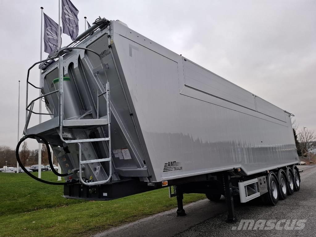 AMT TKL410 4-akslet 67 m3 letvægts tiptrailer Tipper semi-trailers