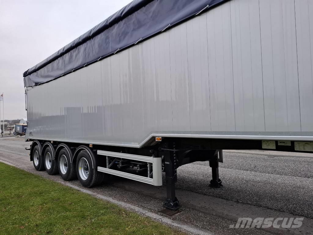 AMT TKL410 4-akslet 67 m3 letvægts tiptrailer Tipper semi-trailers