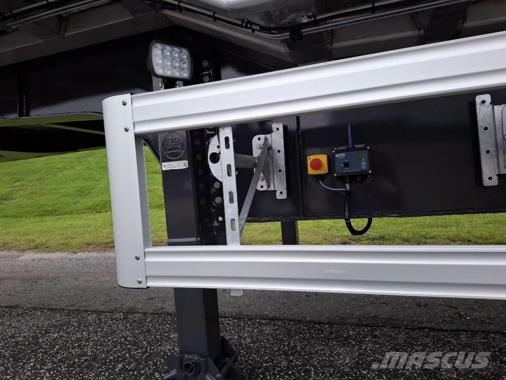 AMT TKL410 4-akslet 67 m3 letvægts tiptrailer Tipper semi-trailers