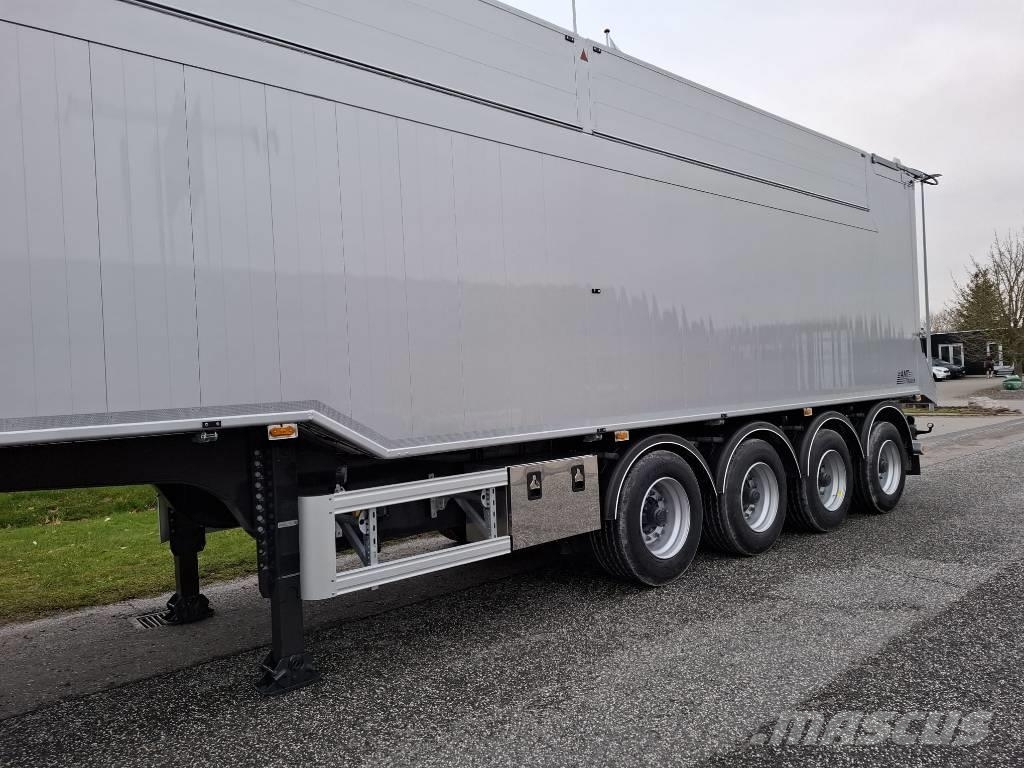 AMT TKL410 4-akslet 67 m3 letvægts tiptrailer Tipper semi-trailers
