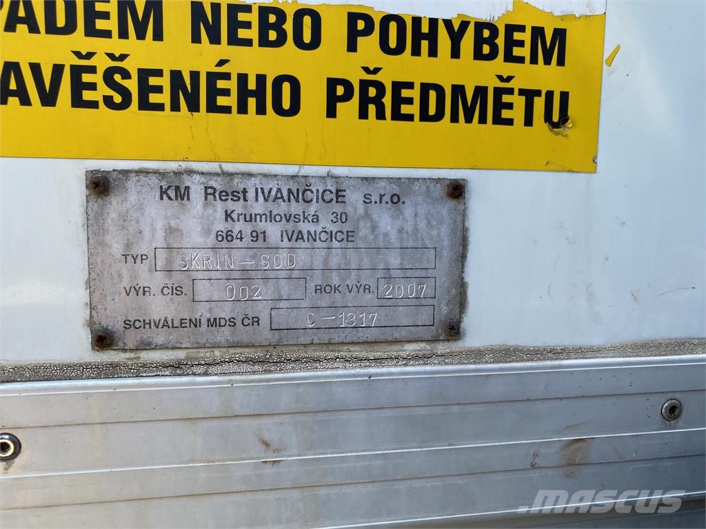 Mercedes-Benz ATEGO 4x4 pojazdná dielňa VIN 013 هيكل صندوقي