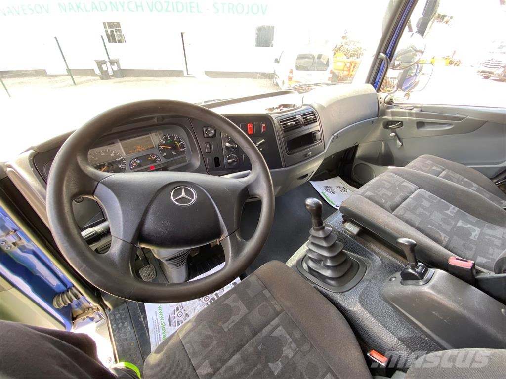 Mercedes-Benz ATEGO 4x4 pojazdná dielňa VIN 013 هيكل صندوقي