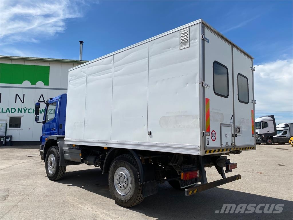 Mercedes-Benz ATEGO 4x4 pojazdná dielňa VIN 013 هيكل صندوقي