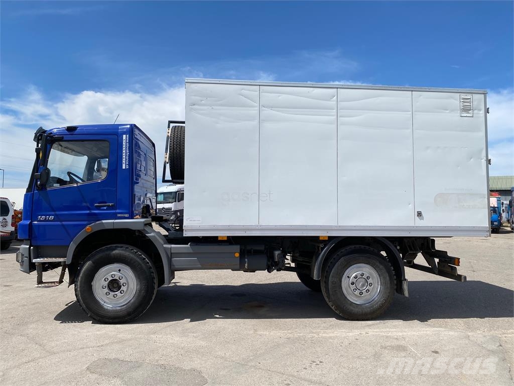 Mercedes-Benz ATEGO 4x4 pojazdná dielňa VIN 013 هيكل صندوقي