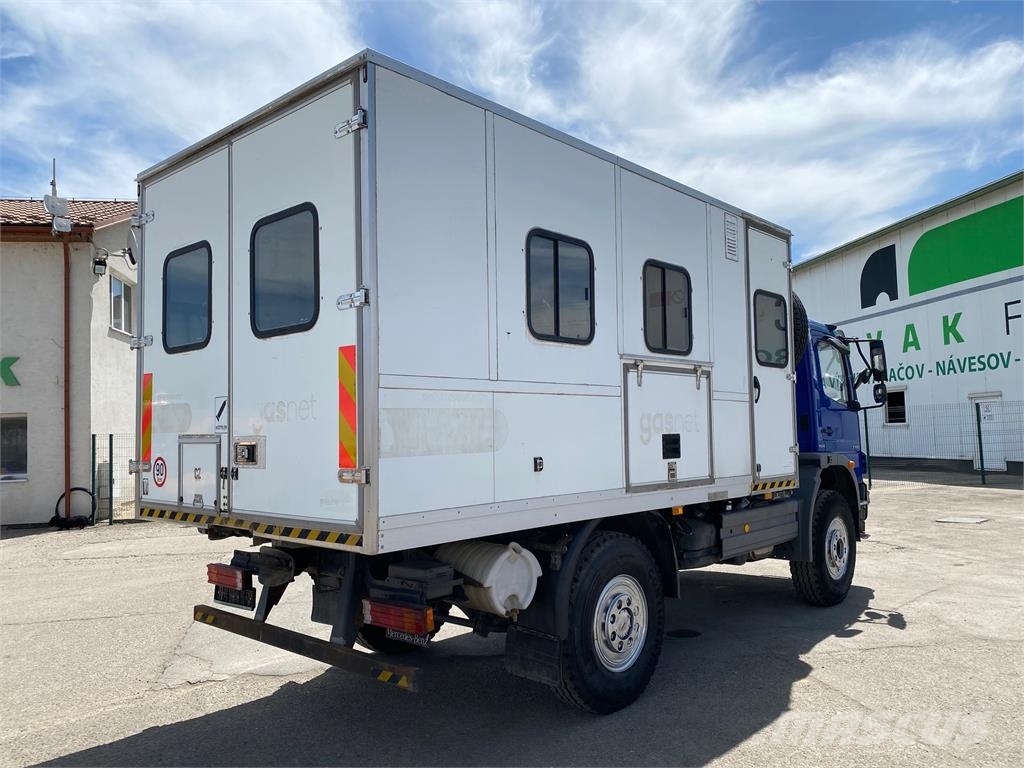 Mercedes-Benz ATEGO 4x4 pojazdná dielňa VIN 013 هيكل صندوقي