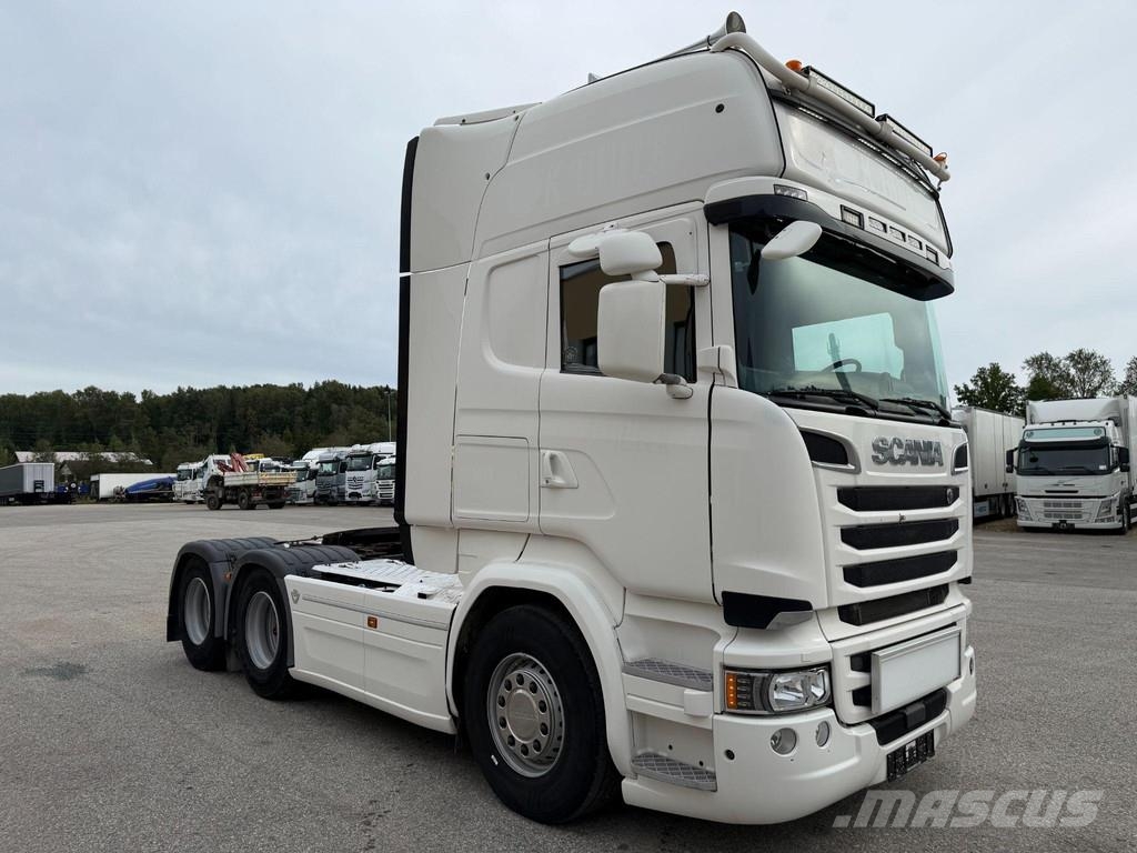 Scania R580 6x4 EURO6 + RETARDER + WB3100 Vilcēji