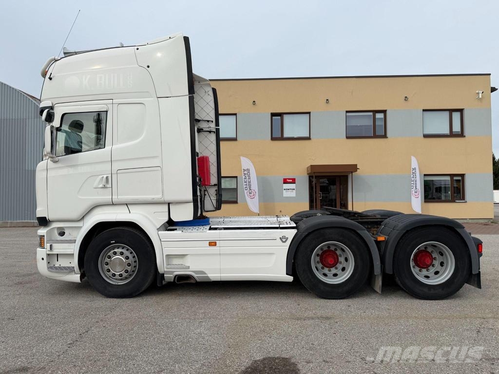 Scania R580 6x4 EURO6 + RETARDER + WB3100 Vilcēji