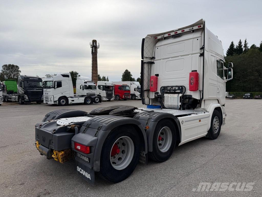 Scania R580 6x4 EURO6 + RETARDER + WB3100 Vilcēji