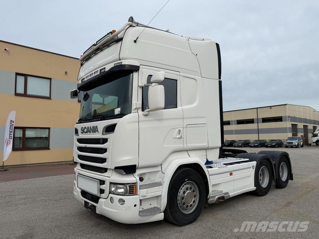 Scania R580 6x4 EURO6 + RETARDER + WB3100 Vilcēji