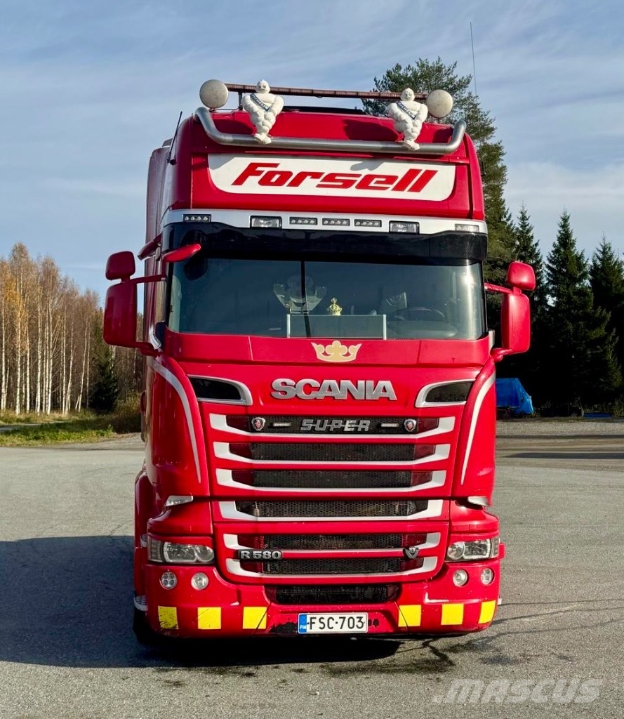 Scania R580 6x4 hydrauliikalla, ajettu vain 568tkm Truck Tractor Units