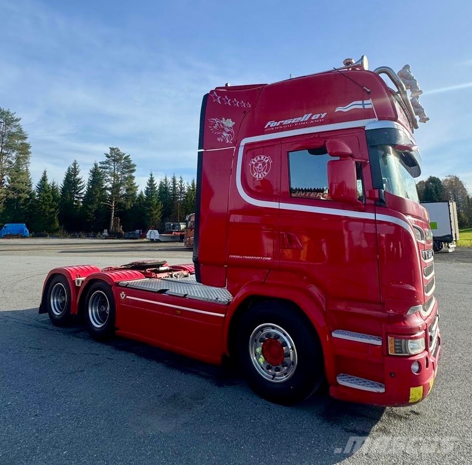 Scania R580 6x4 hydrauliikalla, ajettu vain 568tkm Truck Tractor Units