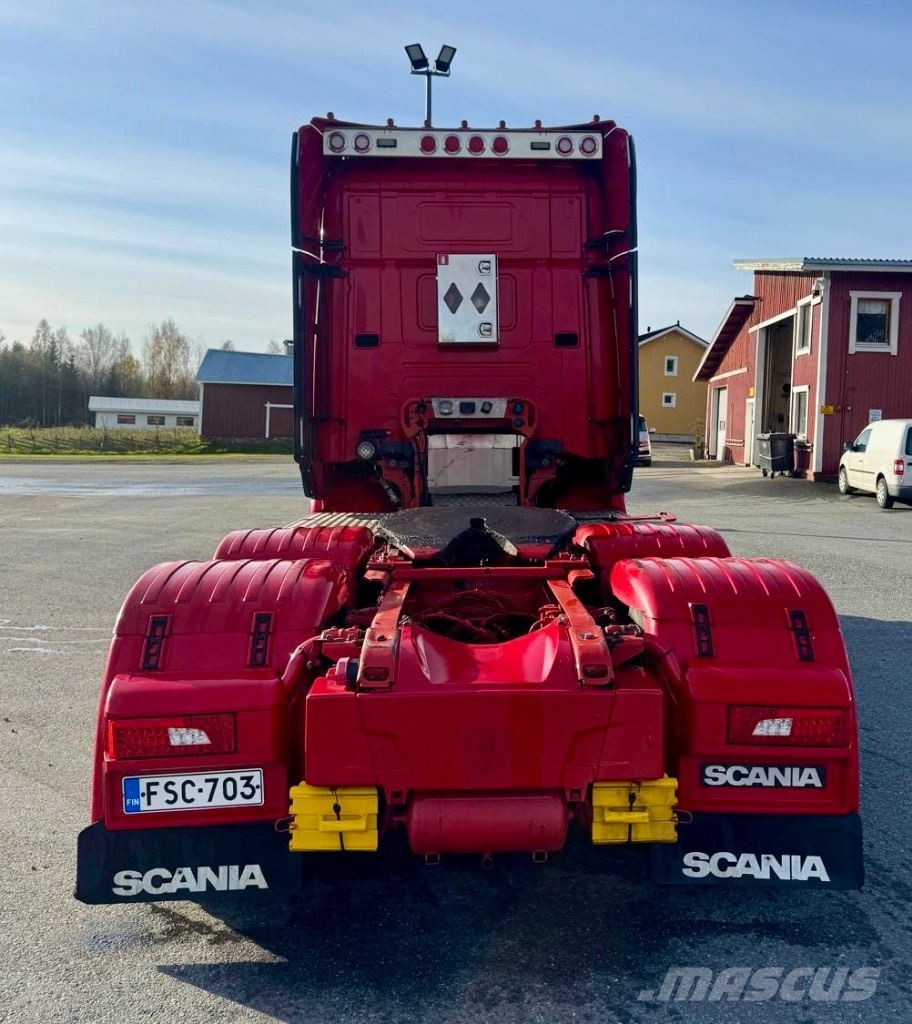 Scania R580 6x4 hydrauliikalla, ajettu vain 568tkm Truck Tractor Units