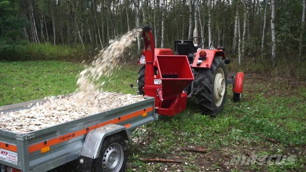 REMET RED DRAGON  RT630 Koksnes šķeldotāji