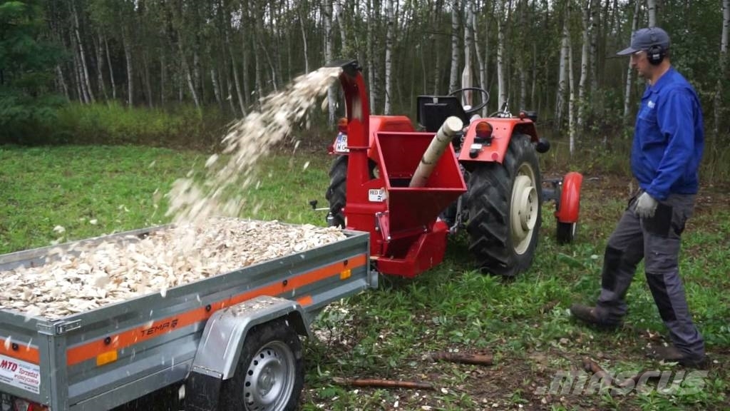 REMET RED DRAGON  RT630 Koksnes šķeldotāji
