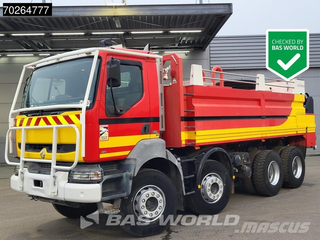 Renault Kerax 410 8X4 Telma Sides CCF 6000 Big-Axle Steels 소방차