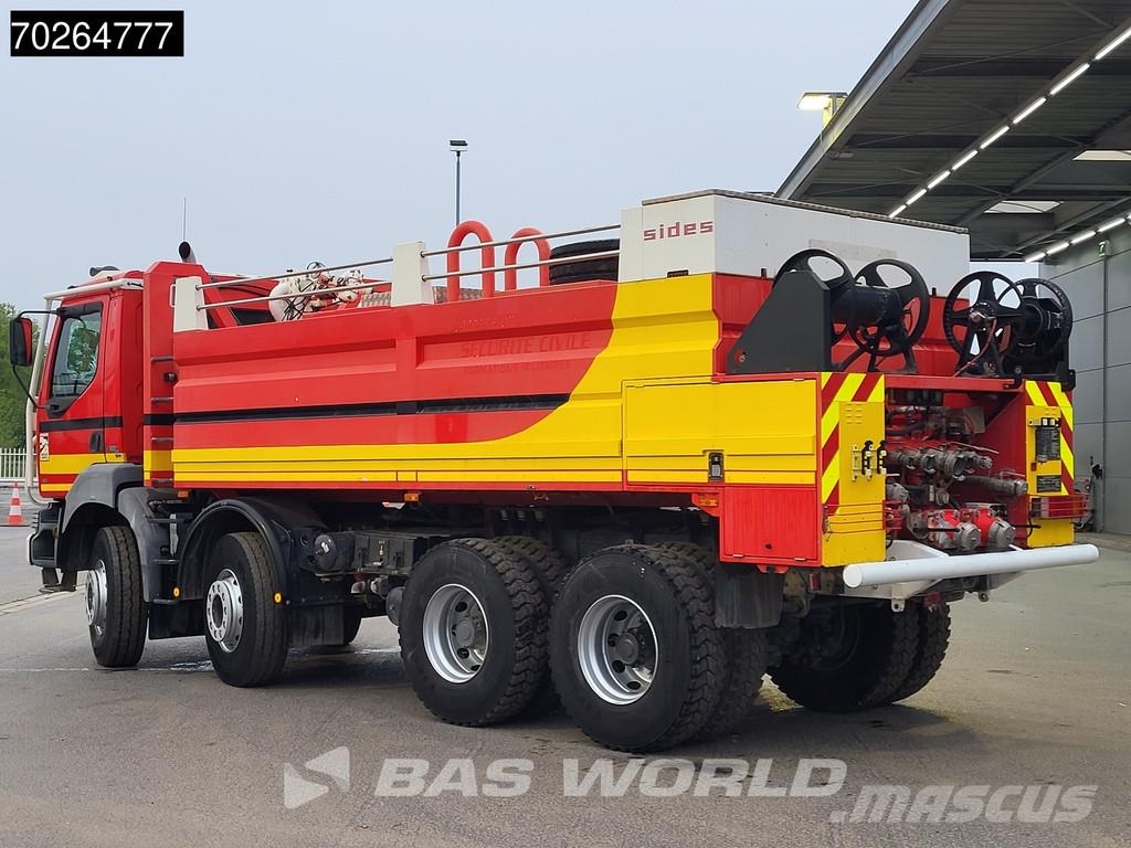 Renault Kerax 410 8X4 Telma Sides CCF 6000 Big-Axle Steels 소방차