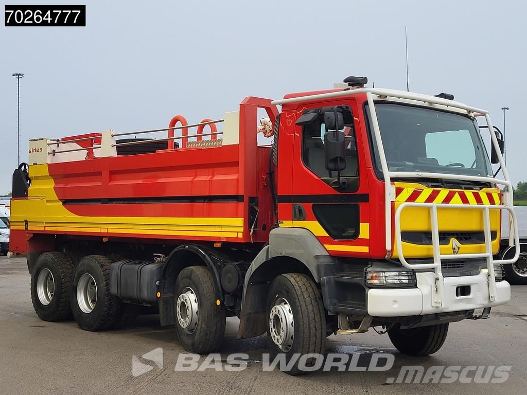 Renault Kerax 410 8X4 Telma Sides CCF 6000 Big-Axle Steels 소방차