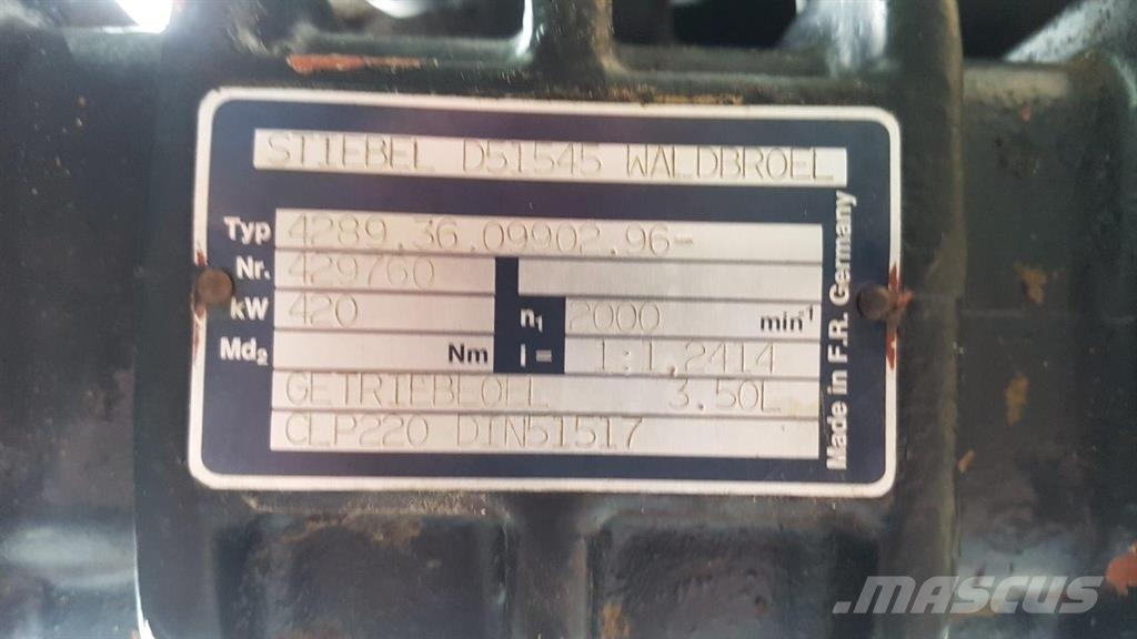  Stiebel D 52545 - Transmission/Getriebe/Transmissi トランスミッション