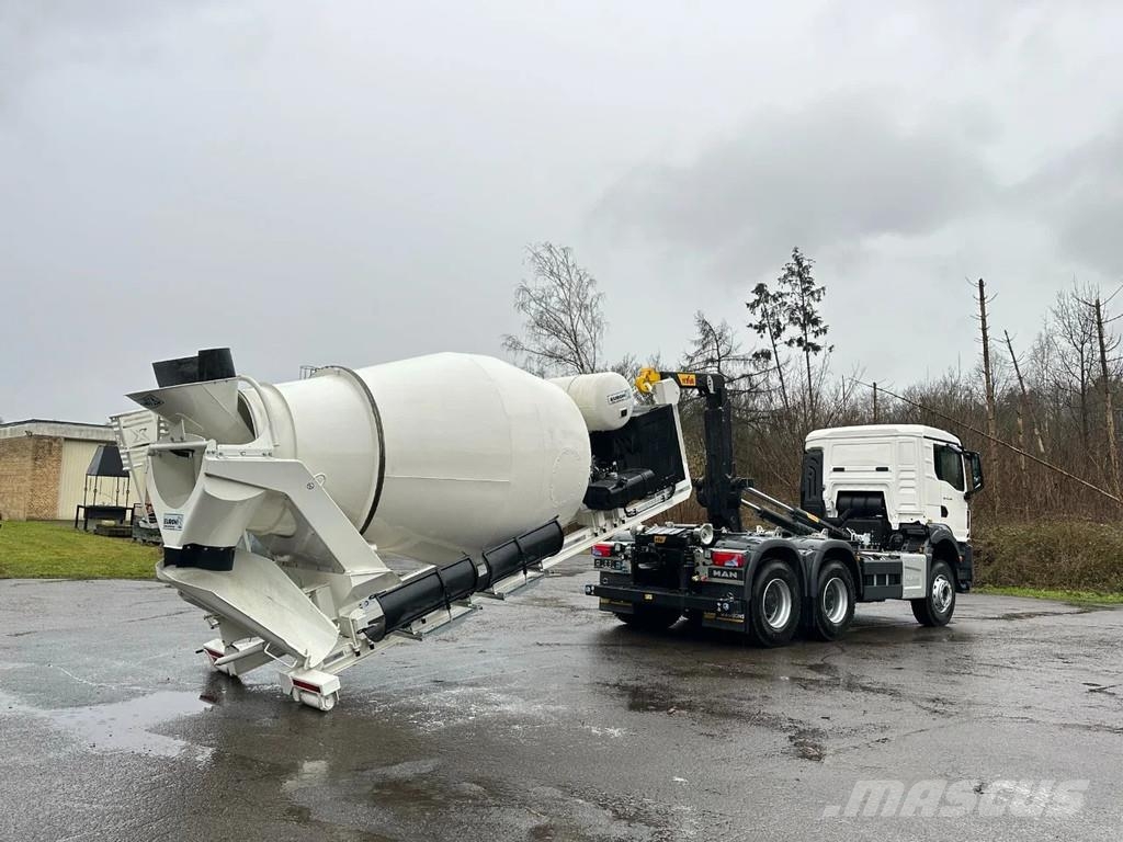 MAN TGS 33.480 MAN TGS 33.480 6x4 Euro6e Abroller + Fa Betonvežiai
