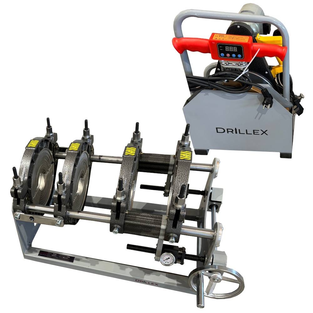 DRILLEX WP250C Manual Butt Fusion Welding Machine 63–250mm Lasapparaten