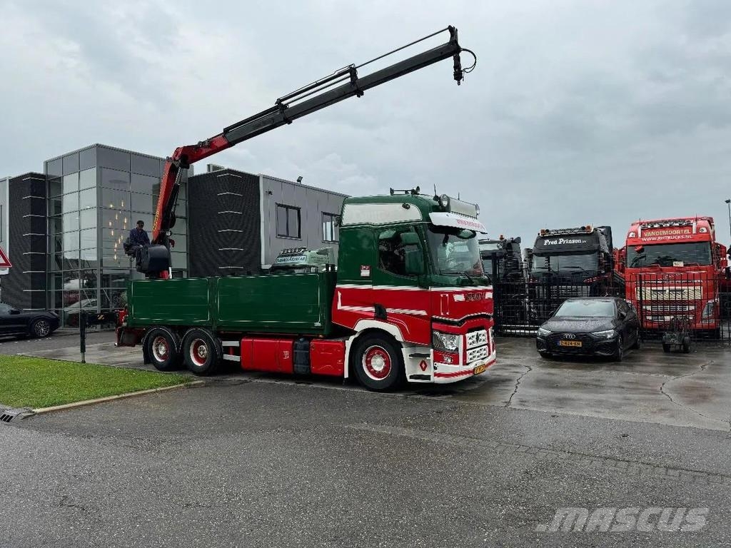 Renault T HIGH 520 6X2 EURO 6 + PALFINGER PK16002 ROTOR FU Mobiilinosturit