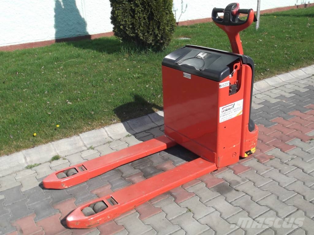 Linde T 20 V-1237 OB 보행식 리치 지게차