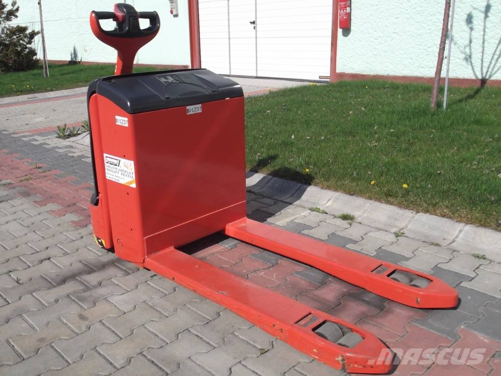 Linde T 20 V-1237 OB 보행식 리치 지게차