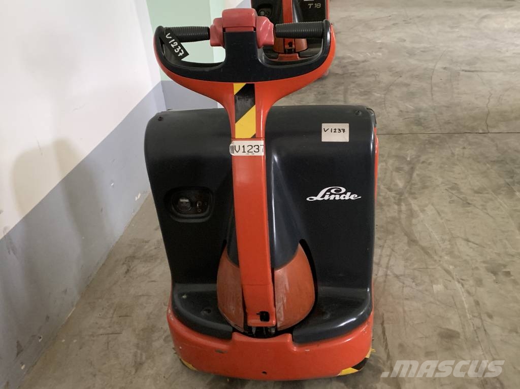 Linde T 20 V-1237 OB 보행식 리치 지게차