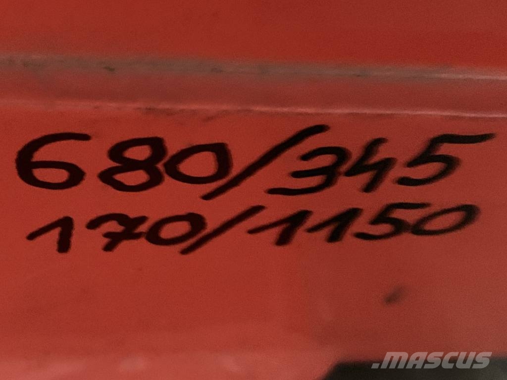 Linde T 20 V-1237 OB 보행식 리치 지게차