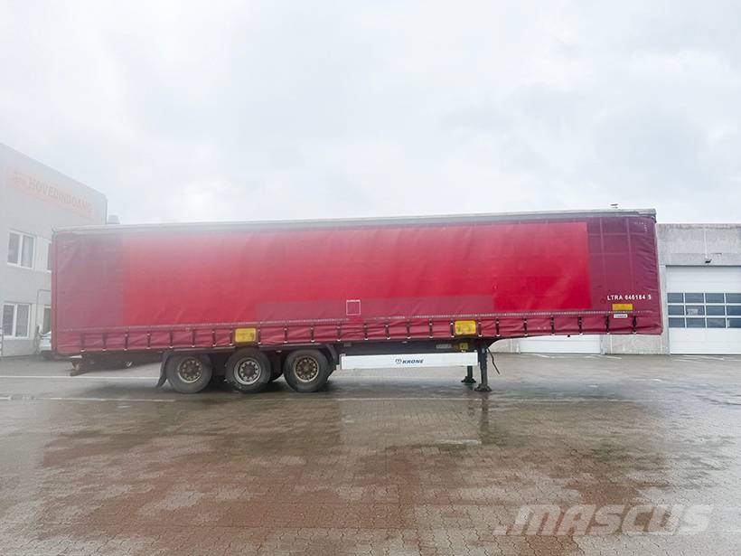 Krone Curtainsider / Planenauflieger Semirremolques de caja de lona