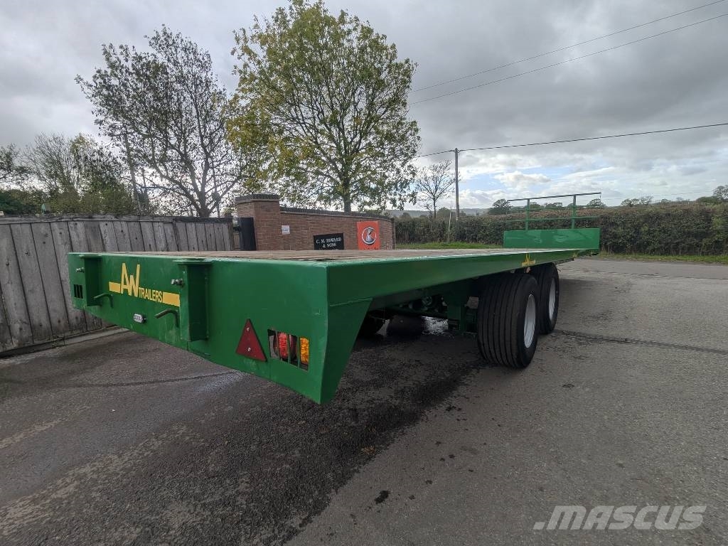 AW Trailer 35FT Flat Trailer Almindelige vogne