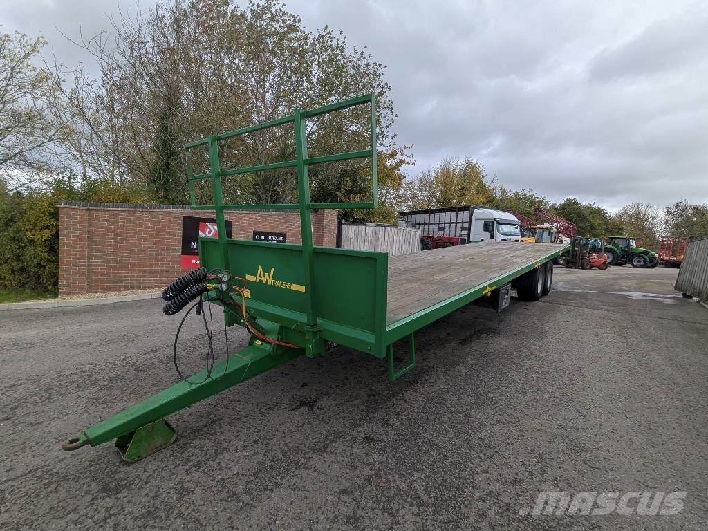 AW Trailer 35FT Flat Trailer Almindelige vogne