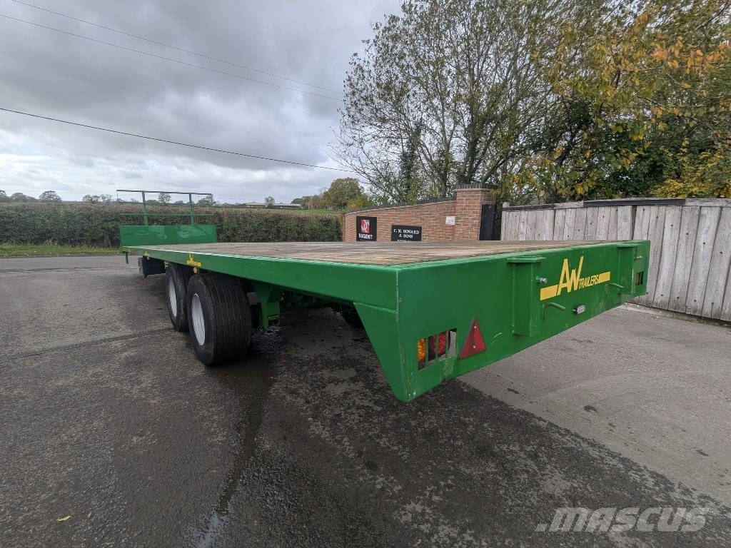 AW Trailer 35FT Flat Trailer Almindelige vogne