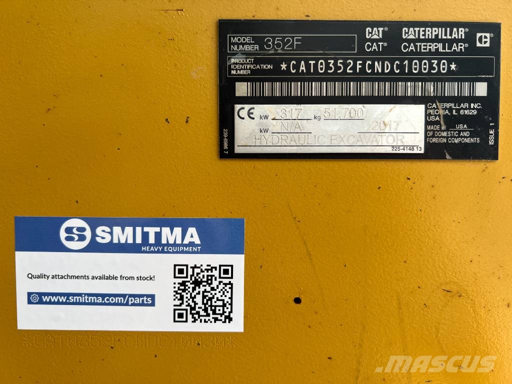 CAT 352F Bageri guseničari